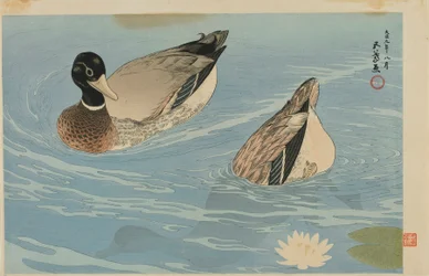 Ankor, Taisho-eran, augusti 1920 (träblock i färg)