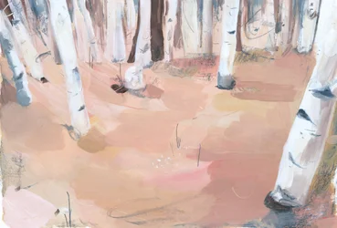 One Night, 2012 (olja på papper)