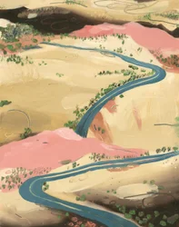 Road, 2013 (olja på papper)