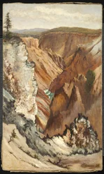 Utsikt över Yosemite Valley, 1886
