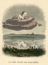Illustration till romanen "Un Autre Monde" av Henri Fournier