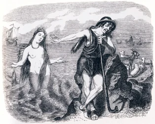Sheparden och havet (Le berger et la mer) - Fabler av La Fontaine