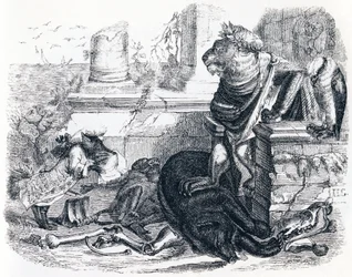 Lejonets gård - Fables av La Fontaine