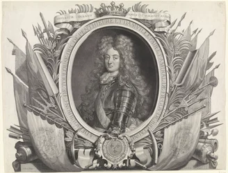 Porträtt av Louis Alexander av Bourbon Louis Alexandre de Bourbon, Comte de Toulouse
