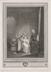 Handelskvinnan i omklädningsrummet (La Marchande à la Toilette)