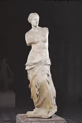 Afrodite, ”Venus från Milo”, hellenistisk tid, ca 130-100 f.Kr.