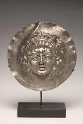Phalera, hellenistisk (silver)