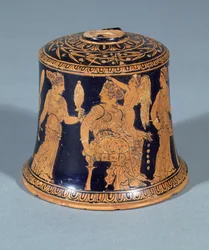 Oinochoe, Meidian Group, Attic, 420-410 BC (keramik)