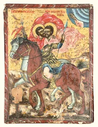 De heliga Theodore Tyron och Theodore Stratelates