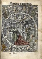Margarita filosofisk Titelsida, 1504