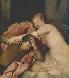 Josef och Potifars hustru.