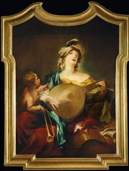 Allegory of Music (målning på duk)