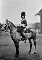 Sergeant Major G Duncan, regementssergeant-major i Scots Greys, 1896