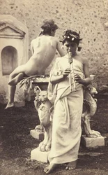 Studie av två pojkar C.1898