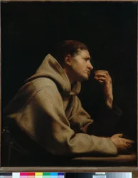 En franciskaner (olja på duk)