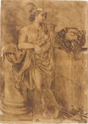 David med Goliats huvud
