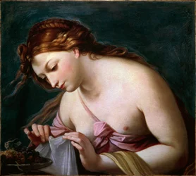 Erigone, Manner av Guido Reni (1575-1642), olja på duk