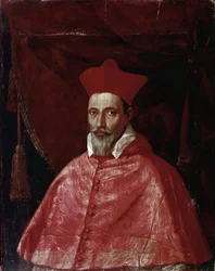 Porträtt av kardinal Berlinghiero Gessi (olja på duk, cirka 1641)