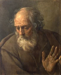 Porträtt av Sankt Josef