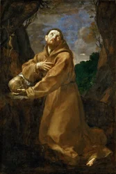 Sankt Franciskus av Assisi i extas, ca 1615