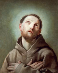 St Francis av Guido Reni (1575-1642)