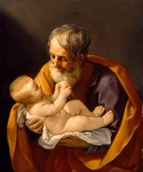 St. Joseph och Kristusbarnet, 1634-40