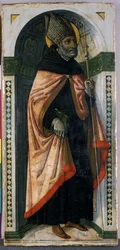 St. Augustine, ca 1500 (tempera på trä)