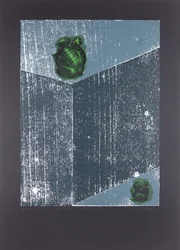 Invisible Room nº8, The Dream Of My Soul, 2019 (träsnitt och silkscreen)