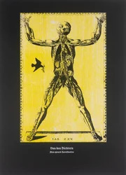 Om poeter,Så talade Zarathustra, 2025 (träsnitt och silkscreen)