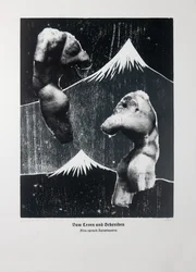 On Reading And Writing (White), Så talade Zarathustra, 2023 (träsnitt och silkscreen)