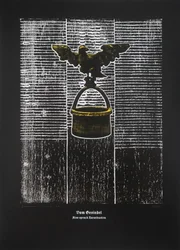 On The Rabble, Thus Spoke Zarathustra, 2024 (träsnitt och silkscreen)