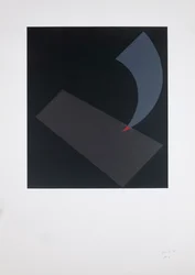 Prometheus Wound In Silkscreen, 2018 (silkscreen)