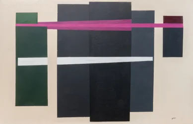 Suprematistisk avrättning av Maximilian, 2017 (olja på duk)