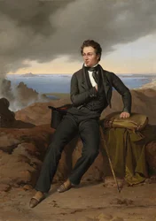 Porträtt av Theodore Jubin, 1826