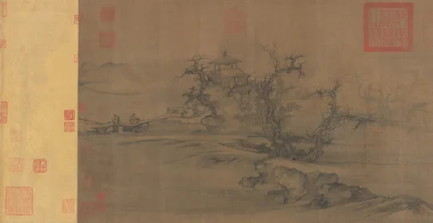 Gamla träd, nivå avstånd, ca. 1080.