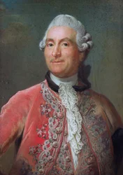 Charles Gravier (1719-87) greve av Vergennes, 1771-74 (pastell på papper)