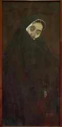 Gammal kvinna