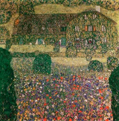 Lantställe vid Attersee, ca 1914