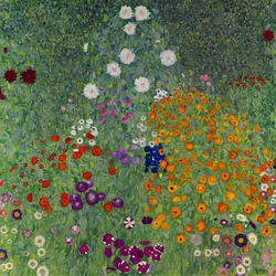 Farm Garden Flower Garden, 1907.