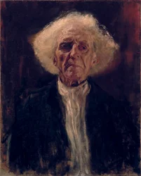Blind Man - Målning av Gustav Klimt (1862-1918), olja på duk