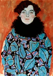 Porträtt av Johanna Staude, 1917-1918