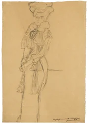 Porträtt av Marie Henneberg