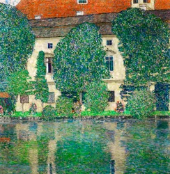 Schloss Kammer vid sjön Attersee III, 1910