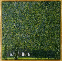 The Park, ca 1910 (olja på duk)