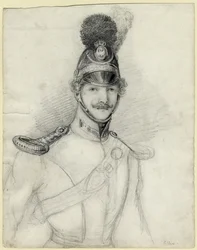 Otto I 1815-1867, kung av Grekland, ca 1835