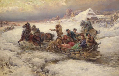 Trojka i snön
