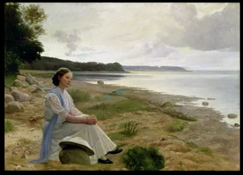 On The Beach (olja på duk)