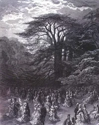 A Chiswick Fete, från "London, a Pilgrimage", skriven av William Blanchard Jerrold (1826-84), graverad av Stephane Pannemaker (1847-1930), pub. 1872 (gravyr)