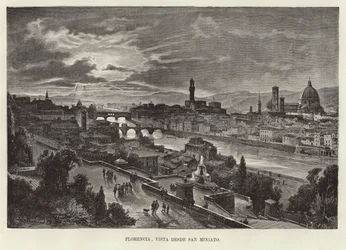 Florens, utsikt från San Miniato
