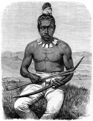 Indian, Kalifornien, 1800-talet.